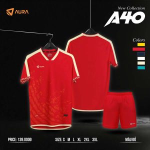 Áo Bóng Đá Không Logo AURA-A40 Độc Đáo Nhất