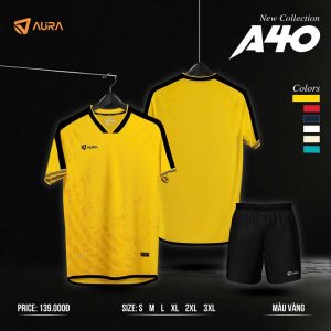 Áo Bóng Đá Không Logo AURA-A40 Độc Đáo Nhất