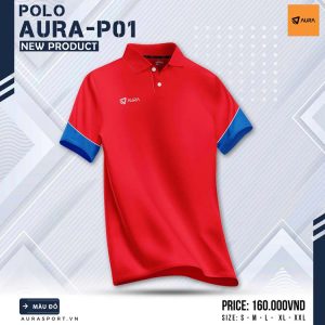 Áo Polo Thể Thao Polo AURA-P01 Đẹp Mới Nhất