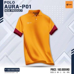 Áo Polo Thể Thao Polo AURA-P01 Đẹp Mới Nhất