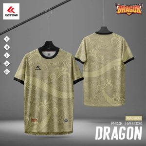 Quần Áo Bóng Đá Không Logo Kiểu Huyền Thoại KOTOMI-DRAGON-(KTM-01)