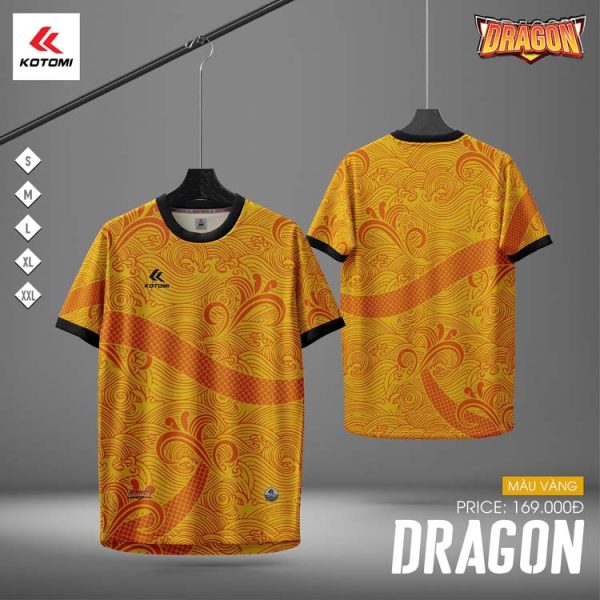 Quần Áo Bóng Đá Không Logo Kiểu Huyền Thoại KOTOMI-DRAGON-(KTM-01)