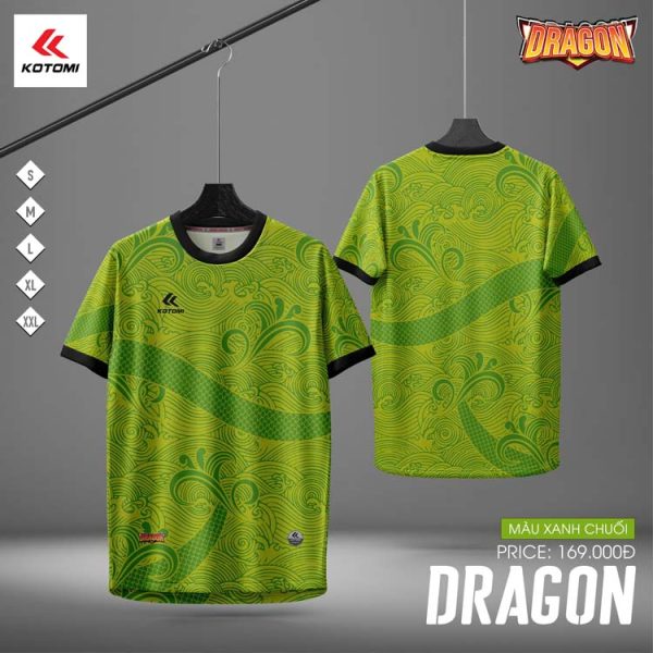 Quần Áo Bóng Đá Không Logo Kiểu Huyền Thoại KOTOMI-DRAGON-(KTM-01)